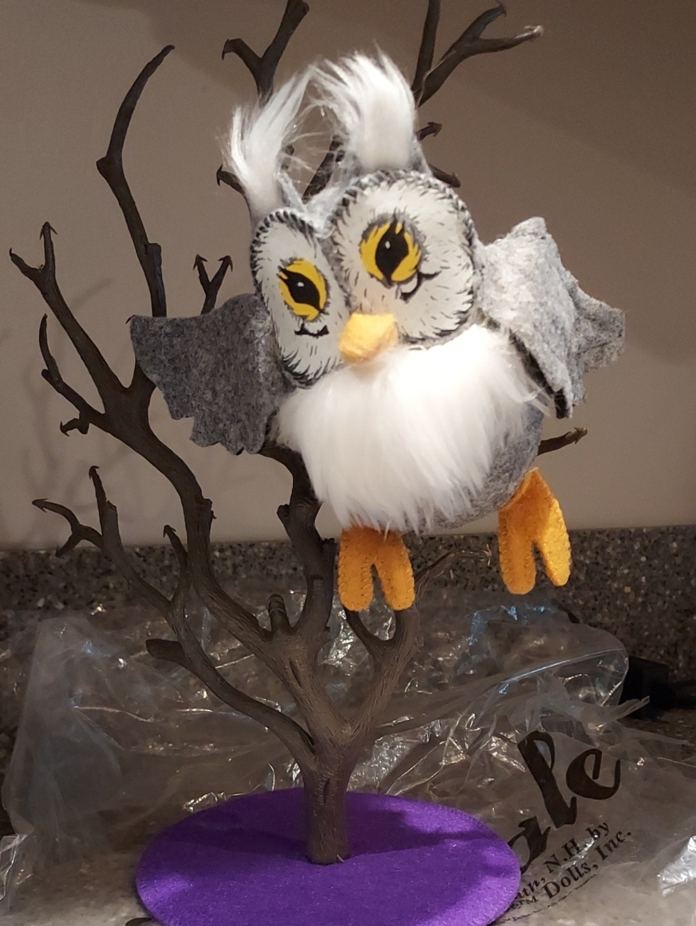 Annalee Owl In Tree